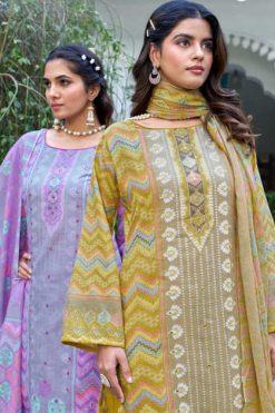 Zulfat Summer Breeze Vol 3 by Belliza Cotton Salwar Suit Catalog 4 Pcs