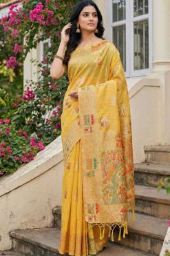 Astita Linen Grace Cotton Saree Sari Catalog 4 Pcs