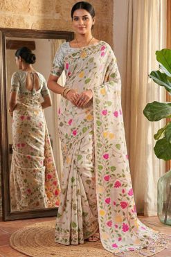 Astita Lovely Lady Cotton Saree Sari Catalog 6 Pcs