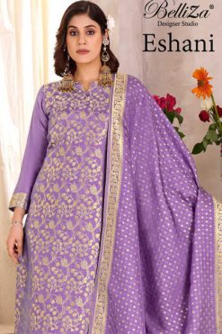 Belliza Eshani Viscose Salwar Suit Catalog 4 Pcs