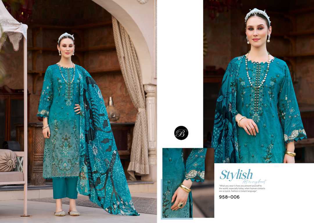 Belliza Ishara Vol 2 Cotton Salwar Suit Catalog 6 Pcs (8) Belliza Ishara Vol 2 Cotton Salwar Suit Catalog 6 Pcs - Image 9