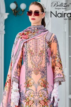 Belliza Naira Vol 136 Cotton Salwar Suit Catalog 8 Pcs