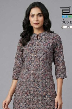 Blue Hills Roshni Cotton Kurti Catalog 6 Pcs