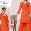 Blue Hills Wonder Pro Vol 10 Kurti with Palazzo Rayon Catalog 4 Pcs