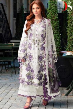 Deepsy Ombre Starlet DN 1625 A-D Chiffon Cotton Salwar Suit Catalog 4 Pcs