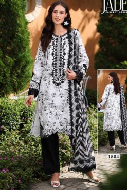 Jade Bin Saeed Heavy Cotton Luxury Collection Vol 18 Salwar Suit Catalog 6 Pcs