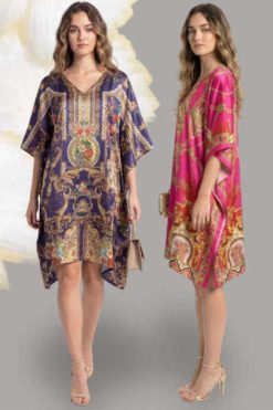 Jelite Silk Poncho Kaftan Vol 7 Kurti Catalog 8 Pcs