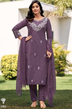 Karissa Trisha Kurti with Dupatta Bottom Cotton Catalog 4 Pcs