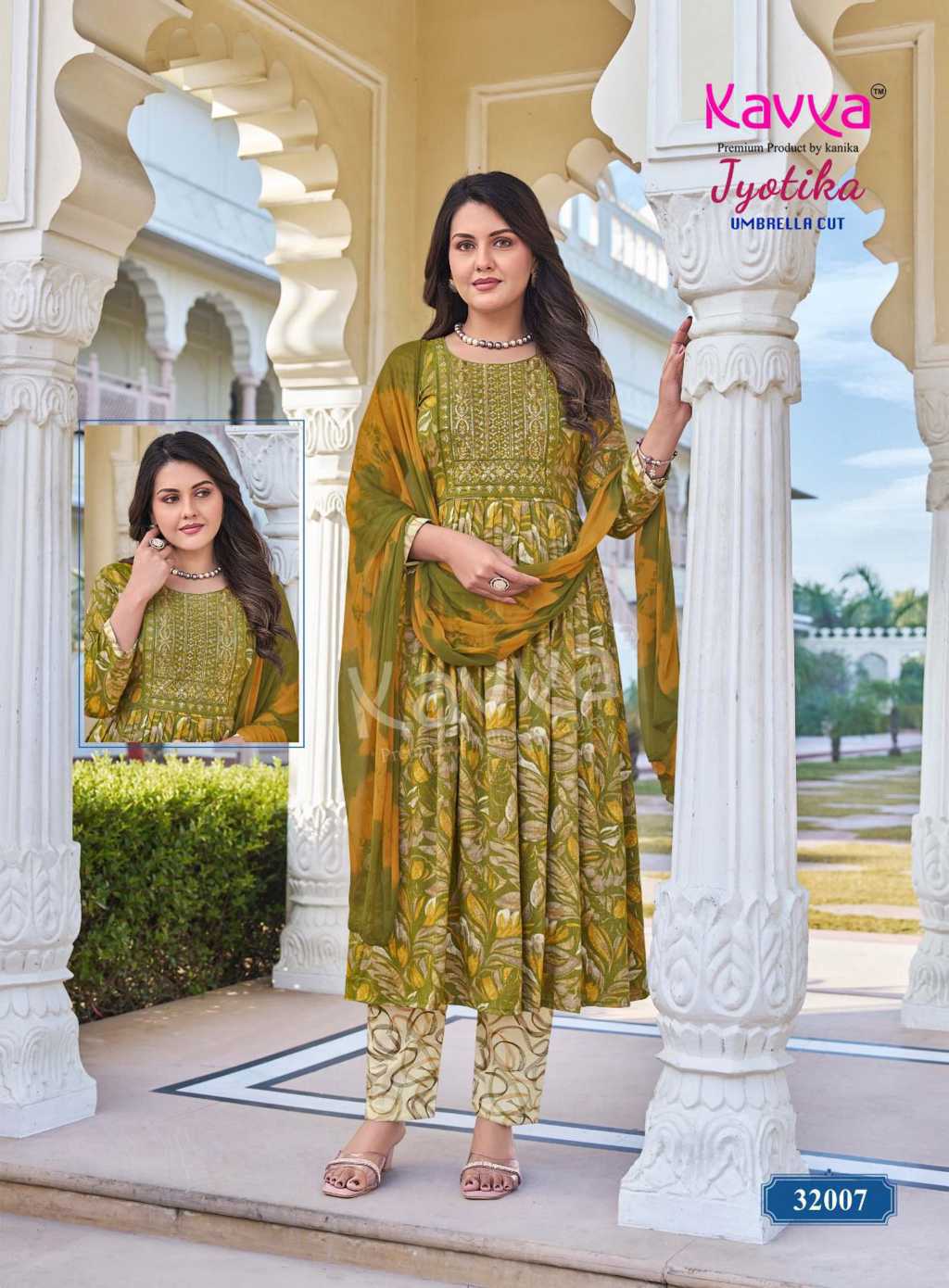 Kavya Jyotika Vol 32 Fancy Readymade Suit Catalog 10 Pcs (10) Kavya Jyotika Vol 32 Fancy Readymade Suit Catalog 10 Pcs - Image 11