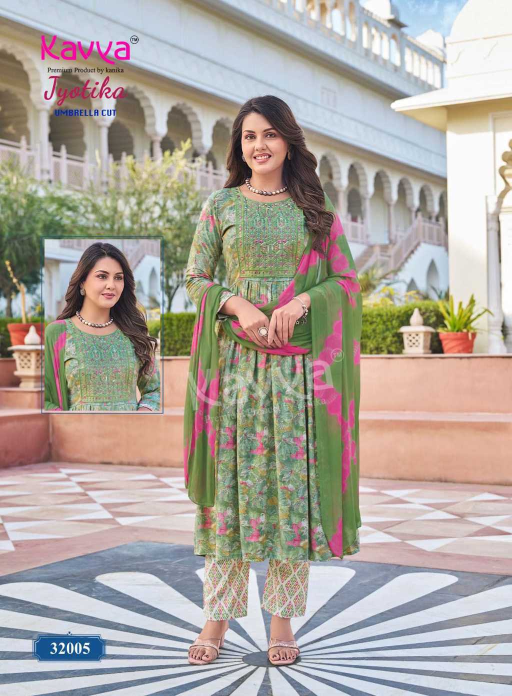 Kavya Jyotika Vol 32 Fancy Readymade Suit Catalog 10 Pcs (11) Kavya Jyotika Vol 32 Fancy Readymade Suit Catalog 10 Pcs - Image 12
