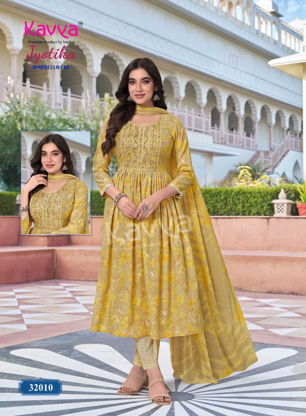 Kavya Jyotika Vol 32 Fancy Readymade Suit Catalog 10 Pcs (13) Kavya Jyotika Vol 32 Fancy Readymade Suit Catalog 10 Pcs - Image 14