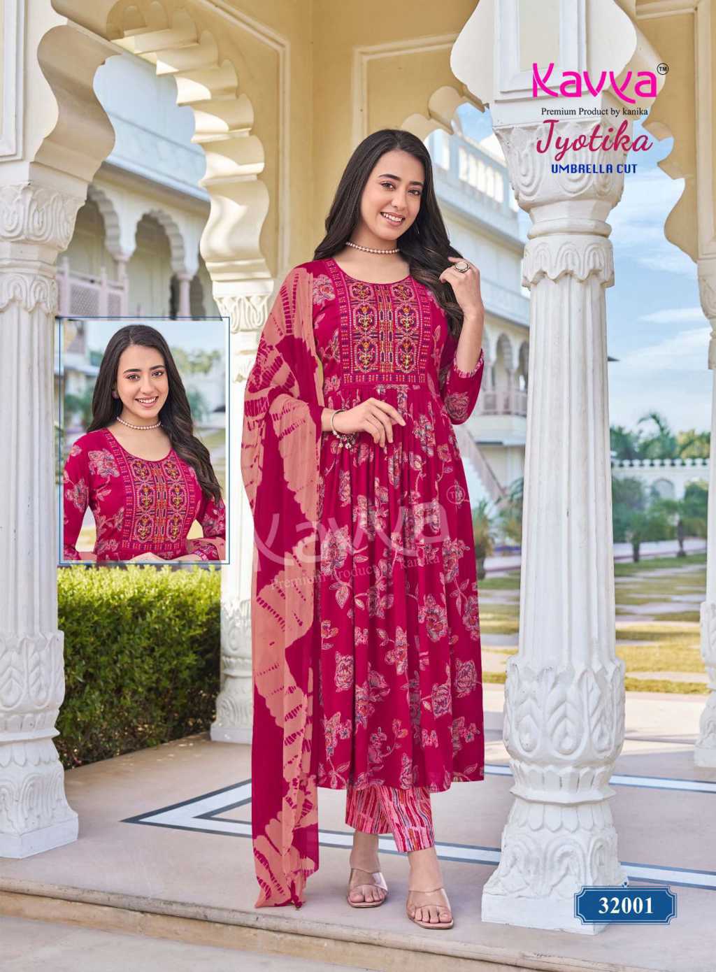 Kavya Jyotika Vol 32 Fancy Readymade Suit Catalog 10 Pcs (2) Kavya Jyotika Vol 32 Fancy Readymade Suit Catalog 10 Pcs - Image 3