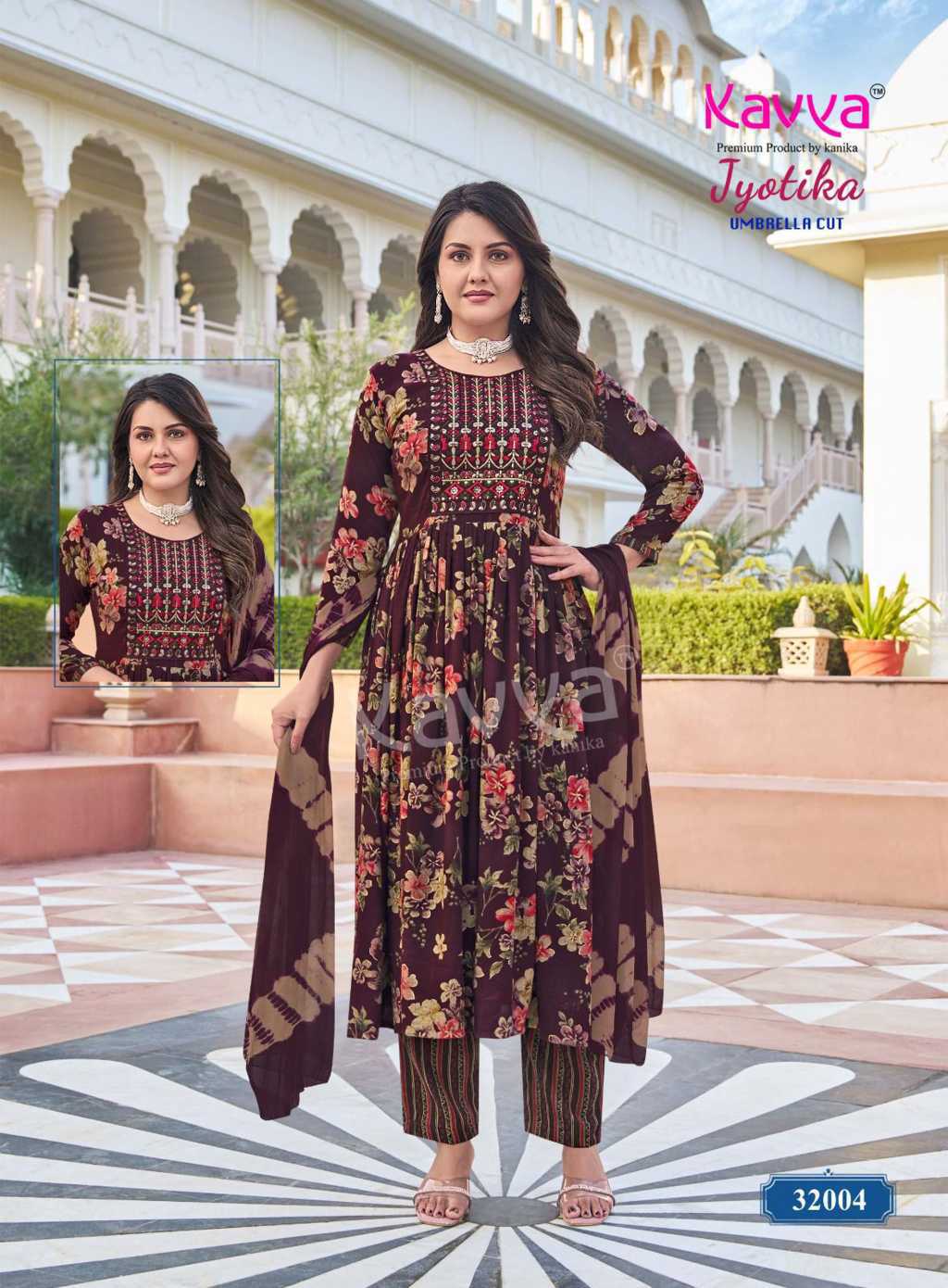 Kavya Jyotika Vol 32 Fancy Readymade Suit Catalog 10 Pcs (6) Kavya Jyotika Vol 32 Fancy Readymade Suit Catalog 10 Pcs - Image 7