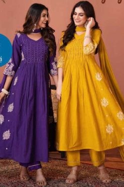 Kaya Bhoomika Chanderi Readymade Salwar Suit Catalog 6 Pcs