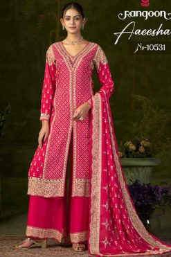 Rangoon Aaeesha by Kessi Muslin Readymade Salwar Suit Catalog 4 Pcs
