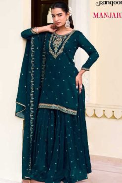 Rangoon Manjari Vol 2 by Kessi Chiffon Readymade Salwar Suit Catalog 4 Pcs