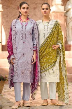 Shree Fabs Bin Saeed Lawn Collection Vol 25 Cotton Salwar Suit Catalog 6 Pcs