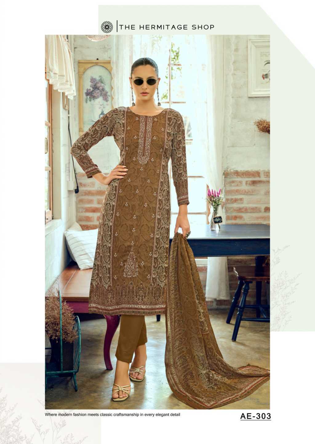 The Heritage Shop Aaranya Vol 3 Cotton Salwar Suit Catalog 4 Pcs (1) The Heritage Shop Aaranya Vol 3 Cotton Salwar Suit Catalog 4 Pcs - Image 2