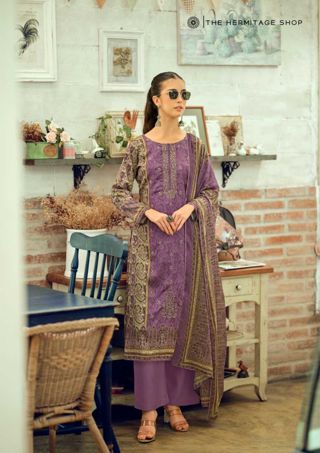 The Heritage Shop Aaranya Vol 3 Cotton Salwar Suit Catalog 4 Pcs (3) The Heritage Shop Aaranya Vol 3 Cotton Salwar Suit Catalog 4 Pcs - Image 4