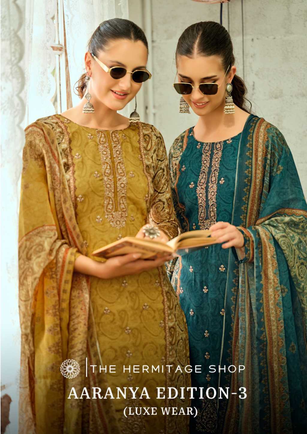 The Heritage Shop Aaranya Vol 3 Cotton Salwar Suit Catalog 4 Pcs (4) The Heritage Shop Aaranya Vol 3 Cotton Salwar Suit Catalog 4 Pcs - Image 5