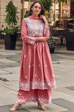Vamika Lakhnavi Vol 8 Platnium Rayon Readymade Salwar Suit Catalog 4 Pcs