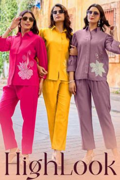 Wooglee High Look Kurti with Bottom Viscose Catalog 6 Pcs