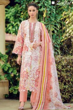 Zulfat Sana Safina Vol 5 by Belliza Cotton Salwar Suit Catalog 8 Pcs
