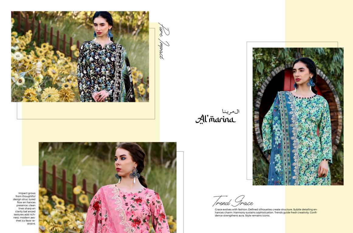 Almarina Chikankari Vol 3 Cotton Salwar Suit Catalog 8 Pcs (10) Almarina Chikankari Vol 3 Cotton Salwar Suit Catalog 8 Pcs - Image 11