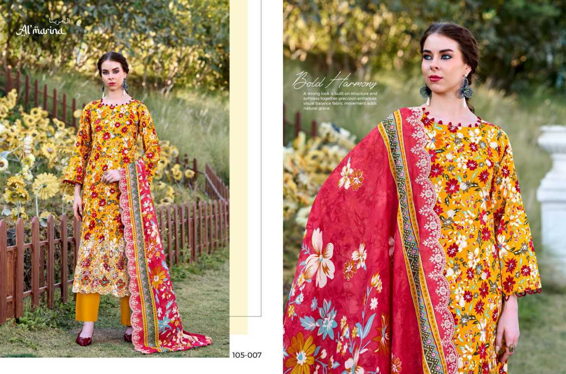 Almarina Chikankari Vol 3 Cotton Salwar Suit Catalog 8 Pcs (11) Almarina Chikankari Vol 3 Cotton Salwar Suit Catalog 8 Pcs - Image 12