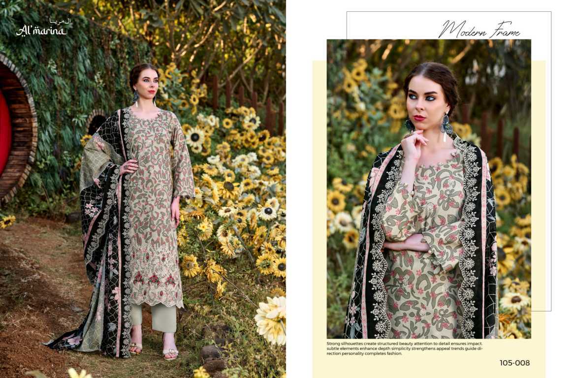 Almarina Chikankari Vol 3 Cotton Salwar Suit Catalog 8 Pcs (14) Almarina Chikankari Vol 3 Cotton Salwar Suit Catalog 8 Pcs - Image 15