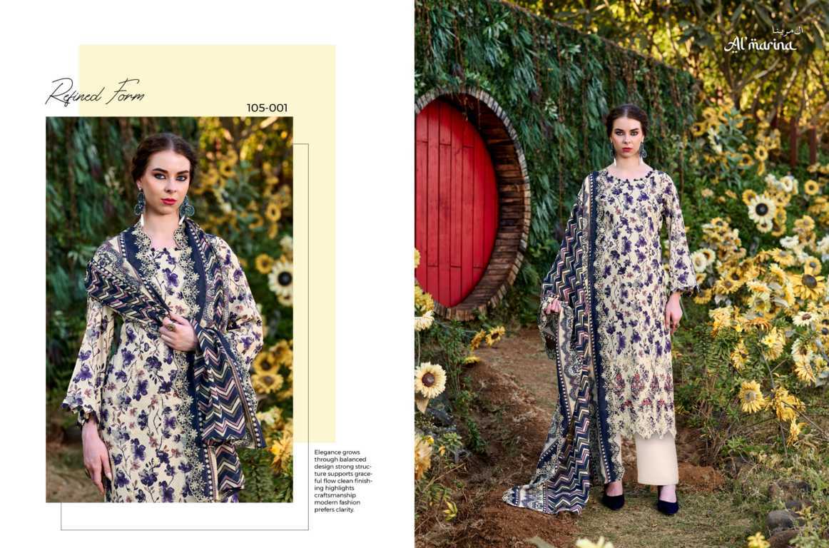 Almarina Chikankari Vol 3 Cotton Salwar Suit Catalog 8 Pcs (3) Almarina Chikankari Vol 3 Cotton Salwar Suit Catalog 8 Pcs - Image 4