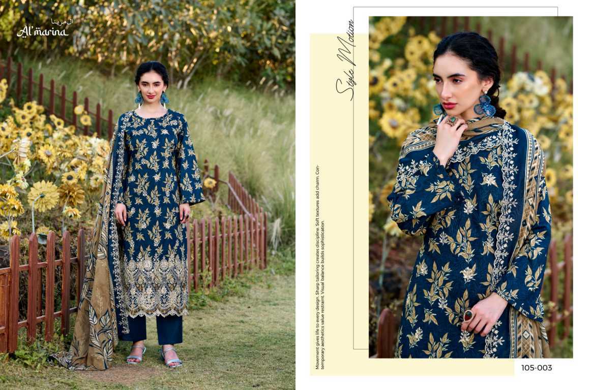 Almarina Chikankari Vol 3 Cotton Salwar Suit Catalog 8 Pcs (5) Almarina Chikankari Vol 3 Cotton Salwar Suit Catalog 8 Pcs - Image 6