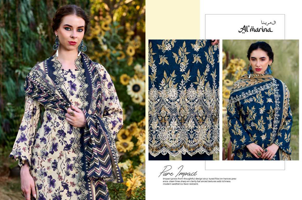 Almarina Chikankari Vol 3 Cotton Salwar Suit Catalog 8 Pcs (6) Almarina Chikankari Vol 3 Cotton Salwar Suit Catalog 8 Pcs - Image 7