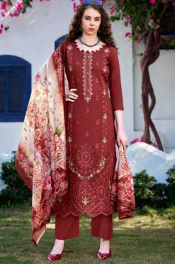 Belliza Zarqash Vol 17 Cotton Salwar Suit Catalog 6 Pcs