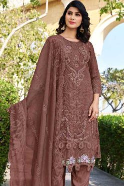 Bilqis B 245 E-I Georgette Readymade Salwar Suit Catalog 5 Pcs
