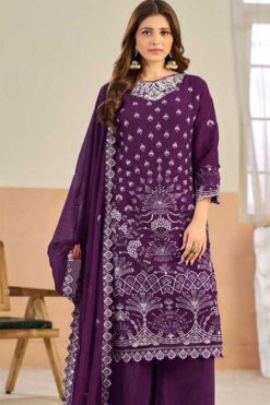 Bilqis B 272 A-D Chiffon Readymade Salwar Suit Catalog 4 Pcs