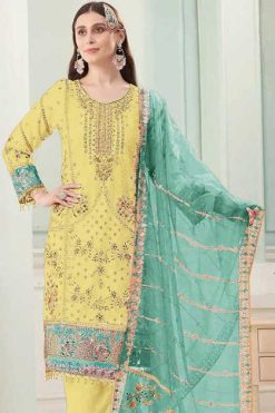 Bilqis B 276 A-D Chiffon Readymade Salwar Suit Catalog 4 Pcs