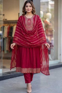Blue Hills Monalisa Vol 1 Kurti with Dupatta Bottom Silk Catalog 6 Pcs