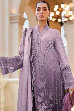 Deepsy Maria B Premium Embroidered DN 1831 A-D Chiffon Cotton Salwar Suit Catalog 4 Pcs