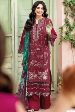Deepsy Ramsha Luxury Lawn Chiffon Cotton Salwar Suit Catalog 6 Pcs
