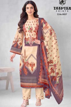 Deeptex Roohi Zara Vol 9 Cotton Salwar Suit Catalog 8 Pcs