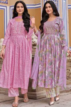 Kavya Jyotika Vol 34 Fancy Readymade Suit Catalog 10 Pcs
