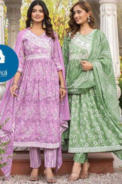 Kaya Herina Cotton Readymade Salwar Suit Catalog 6 Pcs