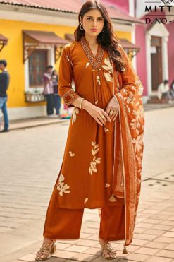 Mittoo Razia Kurti with Dupatta Bottom Rayon Catalog 6 Pcs