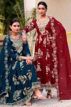 Rangoon Violet by Kessi Cotton Readymade Salwar Suit Catalog 4 Pcs