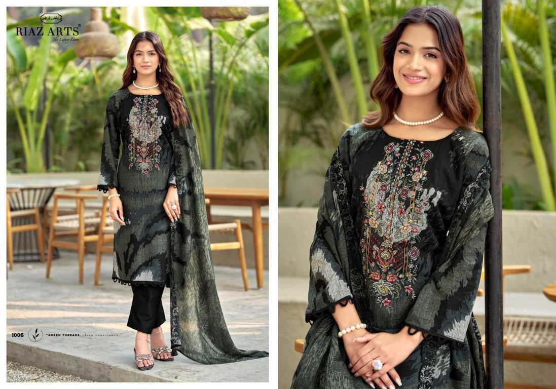 Riaz Arts Bin Saeed by Mumtaz Arts Cotton Salwar Suit Catalog 6 Pcs (12) Riaz Arts Bin Saeed by Mumtaz Arts Cotton Salwar Suit Catalog 6 Pcs - Image 13