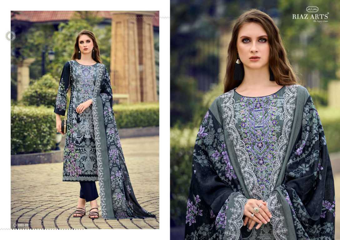 Riaz Arts Himsa by Mumtaz Arts Cotton Salwar Suit Catalog 8 Pcs (2) Riaz Arts Himsa by Mumtaz Arts Cotton Salwar Suit Catalog 8 Pcs - Image 3