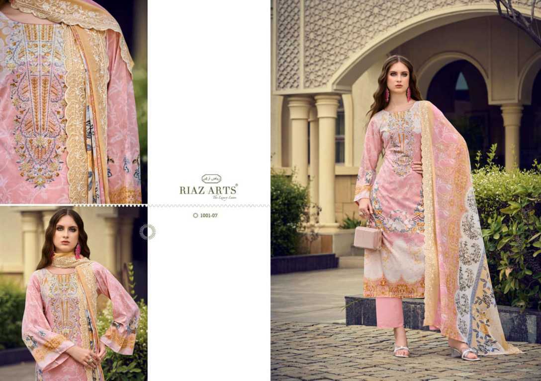 Riaz Arts Himsa by Mumtaz Arts Cotton Salwar Suit Catalog 8 Pcs (4) Riaz Arts Himsa by Mumtaz Arts Cotton Salwar Suit Catalog 8 Pcs - Image 5