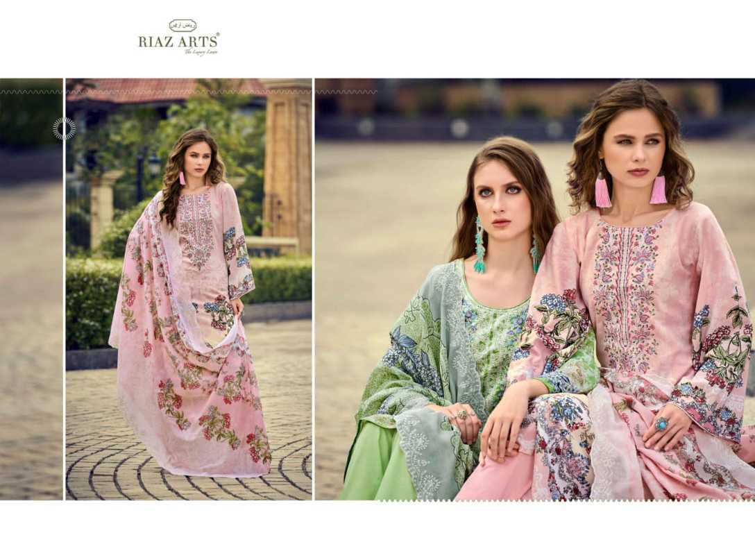 Riaz Arts Himsa by Mumtaz Arts Cotton Salwar Suit Catalog 8 Pcs (5) Riaz Arts Himsa by Mumtaz Arts Cotton Salwar Suit Catalog 8 Pcs - Image 6