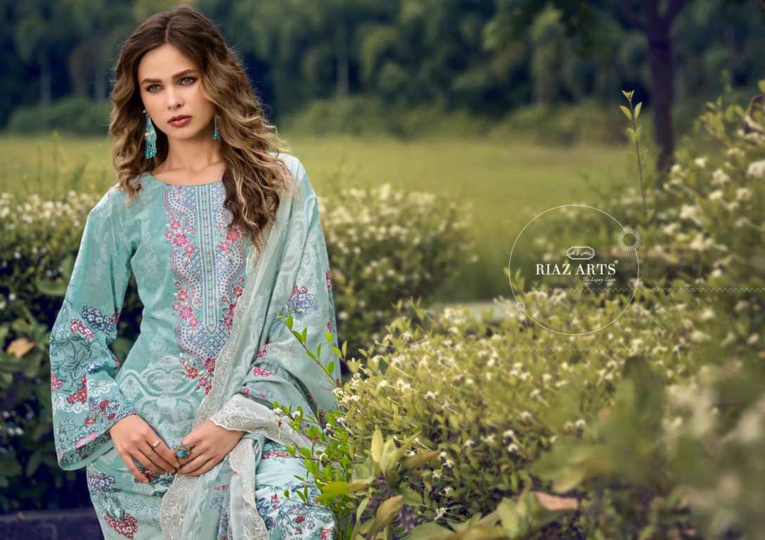 Riaz Arts Himsa by Mumtaz Arts Cotton Salwar Suit Catalog 8 Pcs (9) Riaz Arts Himsa by Mumtaz Arts Cotton Salwar Suit Catalog 8 Pcs - Image 10